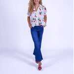 NEW DAY ORIGINALS Paddington Rayon Blouse  in Strawberry