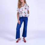 NEW DAY ORIGINALS Paddington Rayon Blouse  in Strawberry