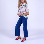 NEW DAY ORIGINALS Paddington Rayon Blouse  in Strawberry