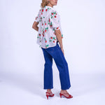 NEW DAY ORIGINALS Paddington Rayon Blouse  in Strawberry