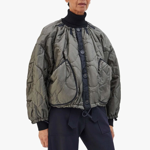 MARFA STANCE Parachute Bomber in Midnight/Olive