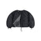 MARFA STANCE Parachute Quilt Bomber in Black/Anthracite