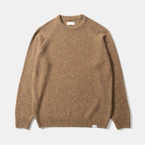 EDMMOND STUDIOS Paris Sweater in Plain Tan