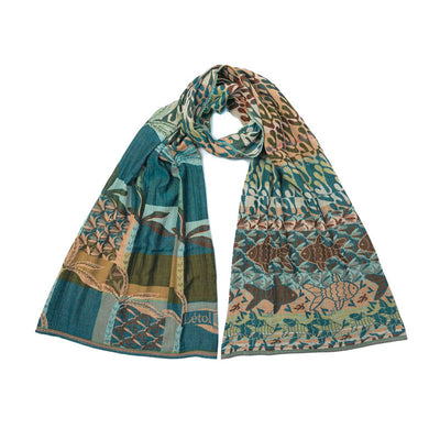 LETOL Pascal Scarf in Green