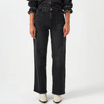 SEVENTY & MOCHI Elodie Full Length Jean in Vintage Black