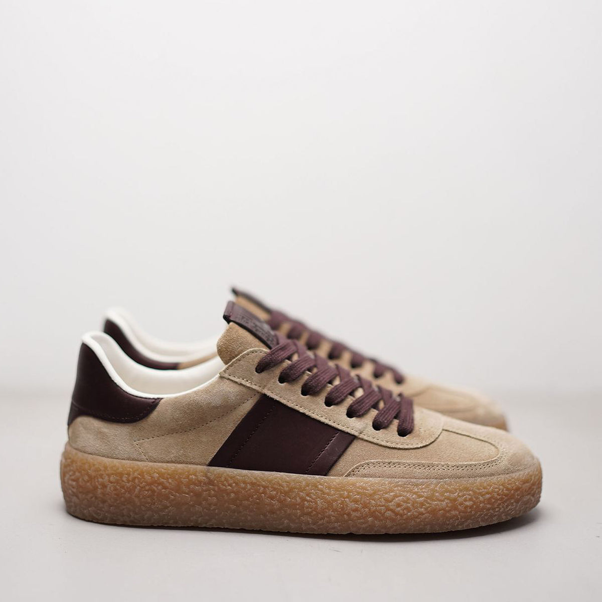 KENNEL & SCHMENGER Pit Suede Sneaker in Nut