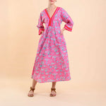 HANDPRINT DREAM APPAREL Pluto Dress in Sanctuary Pink