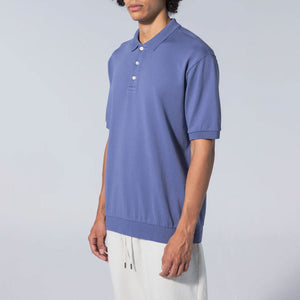Polo Shirt in Cobalt