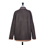 OWEN BARRY Porlock Reversible Sheepskin Jacket in Ebony/Brown