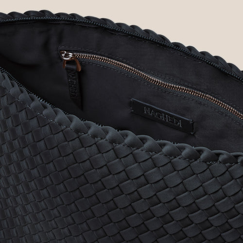 NAGHEDI Portofino Large Cosmetic Case in Onyx