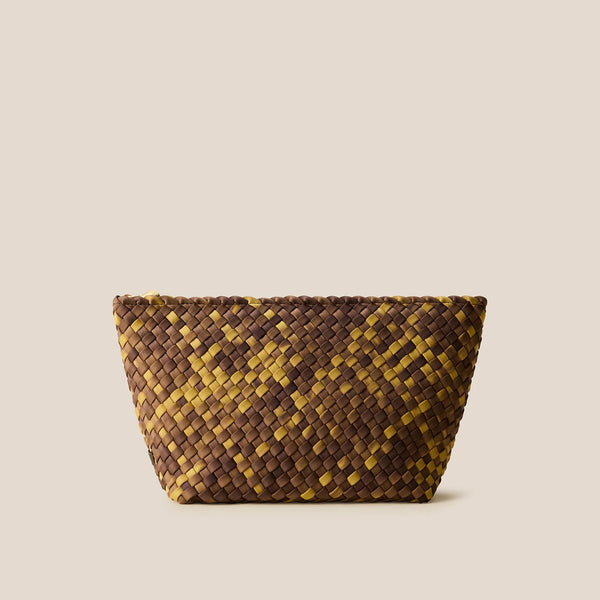 NAGHEDI Portofino Large Cosmetic Case in Tortoise/Shell