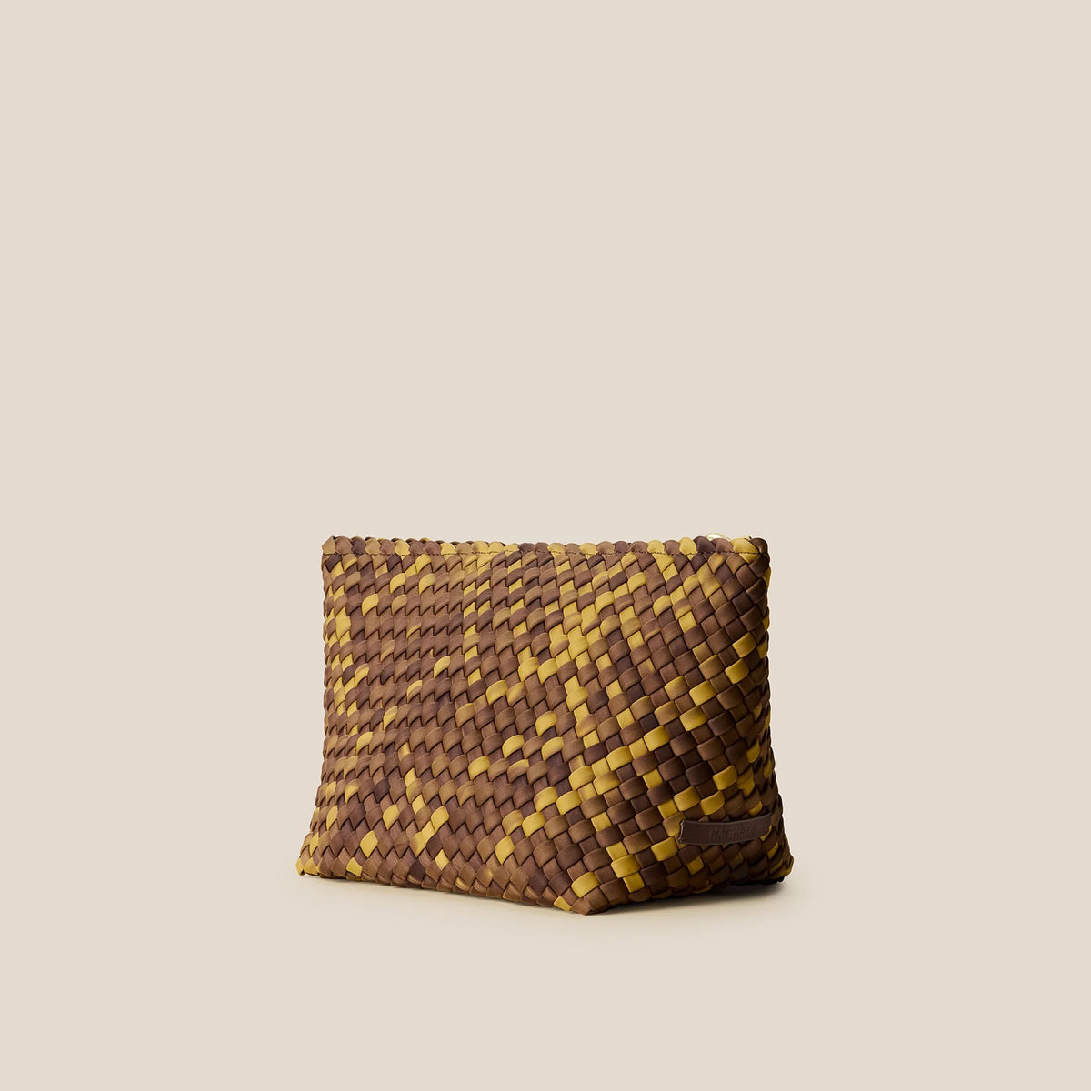 NAGHEDI Portofino Large Cosmetic Case in Tortoise/Shell