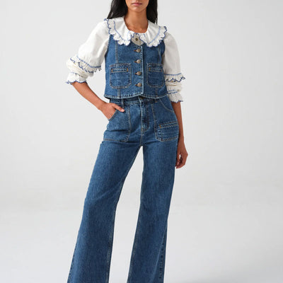 SEVENTY & MOCHI Queenie Jeans in Voyager Vintage