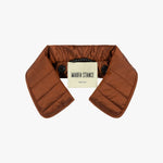 MARFA STANCE Quilted Nylon Collar in Amber/Peat