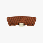 MARFA STANCE Quilted Nylon Collar in Amber/Peat