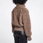 RINO & PELLE Quirijn Short Jacket in Mocha Latte