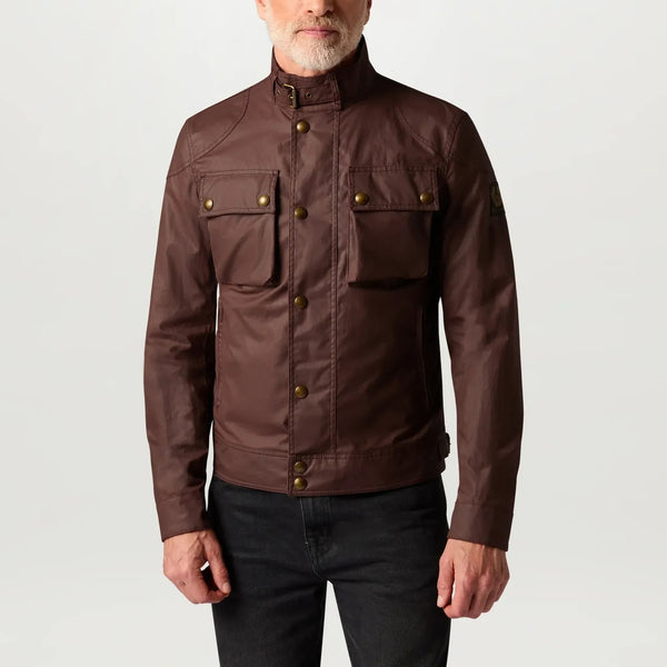 BELSTAFF Racemaster Jacket in Oxblood