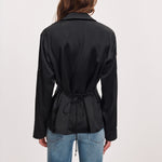 RAG & BONE Sonny Silk Blouse in Black