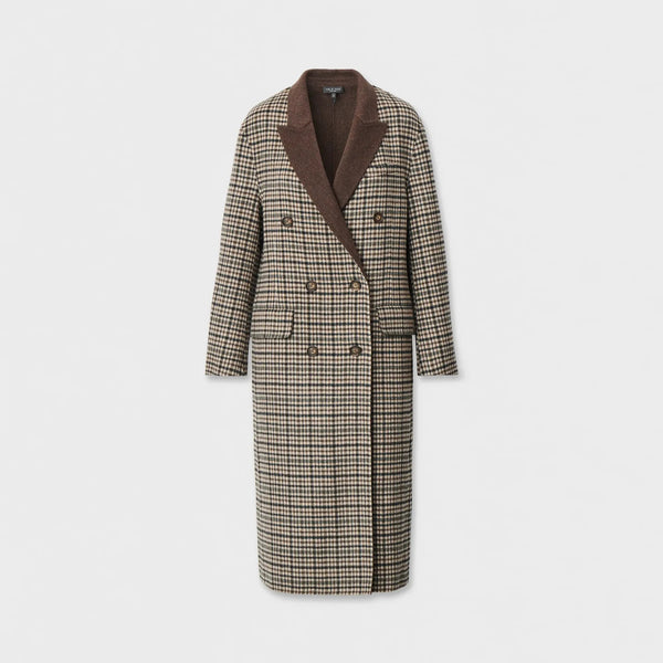 RAG & BONE Vasso Plaid Wool  Coat in Multi
