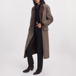 RAG & BONE Vasso Plaid Wool Coat in Multi