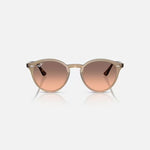 RAY-BAN RB2180 Sunglasses in Turtledove/Pink Gradient Grey