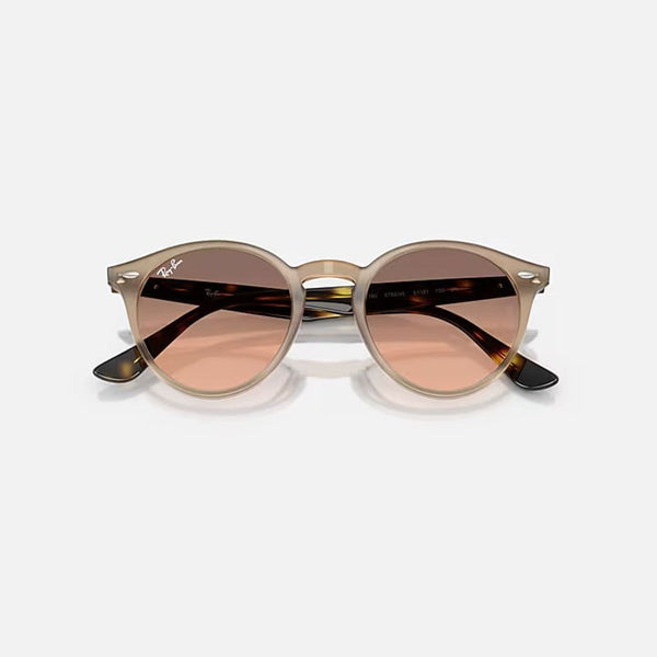 RAY-BAN RB2180 Sunglasses in Turtledove/Pink Gradient Grey