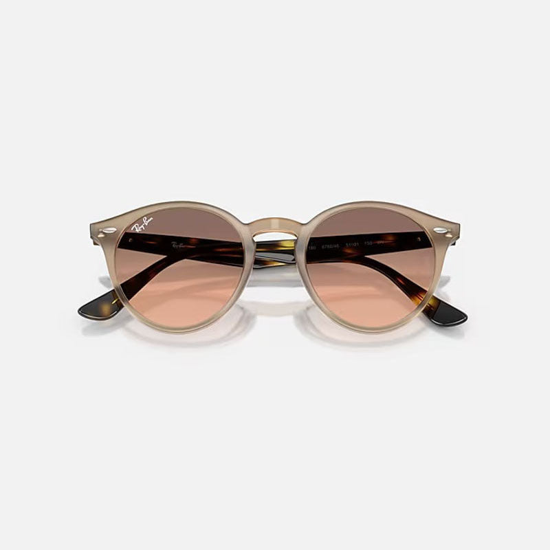 RAY-BAN RB2180 Sunglasses in Turtledove/Pink Gradient Grey