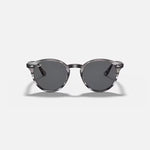 RAY-BAN RB2180 Sunglasses in Striped Grey Havana/Dark Grey