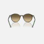 RAY-BAN Bernard RB2230 Sunglasses in Fantasy Green/Brown