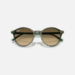 RAY-BAN Bernard RB2230 Sunglasses in Fantasy Green/Brown