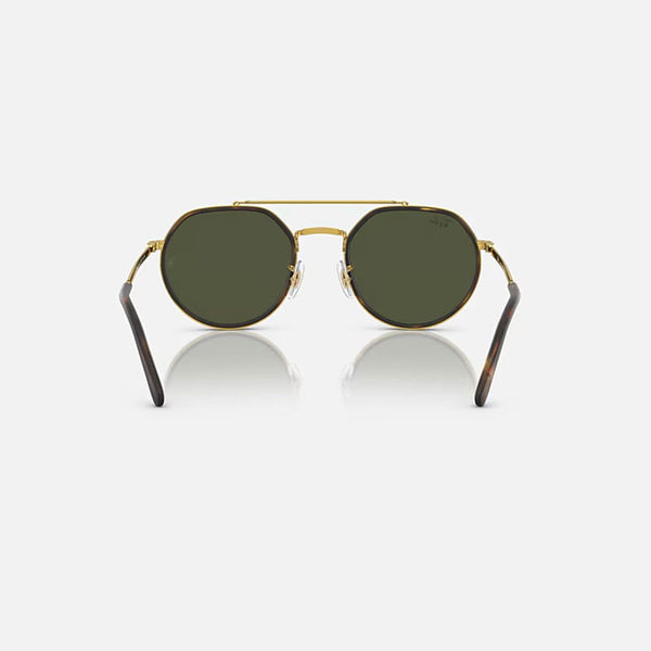 RAY-BAN RB3765 Sunglasses in Polished Legend Gold/Green