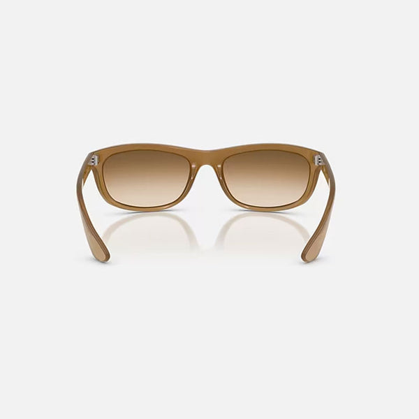 RAY-BAN Balorama RB4089 Sunglasses in Matte Brown/Gradient Brown