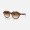 RAY-BAN Gina RB4399 Sunglasses in Light Havana/Clear Gradient Brown