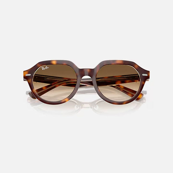 RAY-BAN Gina RB4399 Sunglasses in Light Havana/Clear Gradient Brown