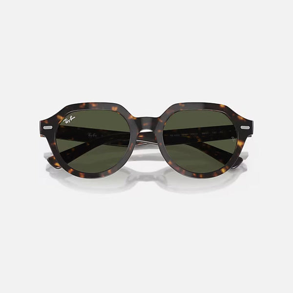 RAY-BAN Gina RB4399 Sunglasses in Polished Havana/Green