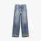 RAG & BONE Miramar Terry Wide Leg Denim-Style Trousers in Scarlet