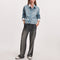 RAG & BONE RB Miramar Terry Wide Track Pants in Washed Black
