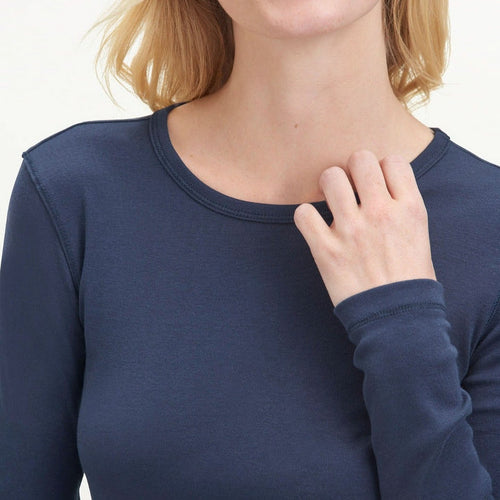 SPLENDID Classic LS Crew in Navy