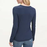SPLENDID Classic LS Crew in Navy