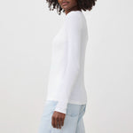 SPLENDID Classic LS Crew in White