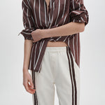 RAG & BONE Logan Pull On Track Pant in Ecrusport