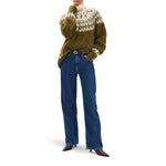 RAG & BONE Logan Wide Leg Jeans in Wellbrook