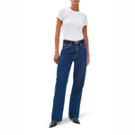 RAG & BONE Logan Wide Leg Jeans in Wellbrook