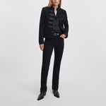 RAG & BONE Sutton Slim Cigarette Leg Jeans in Black