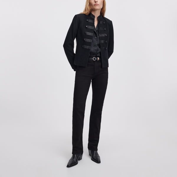 RAG & BONE Sutton Slim Cigarette Leg Jeans in Black