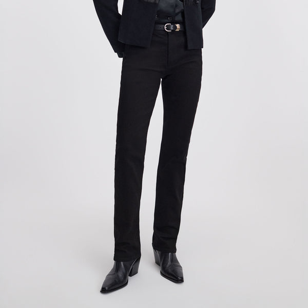 RAG & BONE Sutton Slim Cigarette Leg Jeans in Black