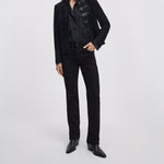 RAG & BONE Sutton Slim Cigarette Leg Jeans in Black