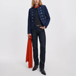 RAG & BONE Sutton Slim Cigarette Leg Jeans in Dark Rinse
