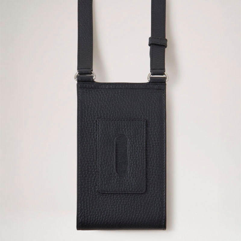 MULBERRY Mini Antony Heavy Grain Bag in Black