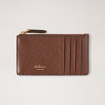 MULBERRY Zipped Long Card Holder Two-Tone SCG in Oak